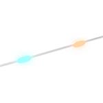 Hama SMART WiFi svetelná reťaz, 100 LED, IP65, nastavenie farieb, stmievanie, 10 m