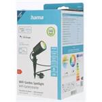 Hama SMART WiFi záhradná lampa, zapichovacia nožička, vode odolná, stmievateľná