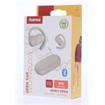 Hama Spirit Open, bluetooth slúchadlá, open-ear, klip, béžová