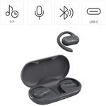 Hama Spirit Open, bluetooth slúchadlá, open-ear, klip, tmavá šedá