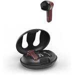 Hama Spirit Unchained, bluetooth slúchadlá, kôstky, ENC, Qi, červená/čierna