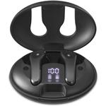 Hama Spirit Unchained, bluetooth slúchadlá, kôstky, ENC, Qi, čierna