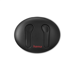 Hama Spirit Unchained, bluetooth slúchadlá, kôstky, ENC, Qi, čierna