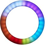 Hama SpotLight FoldUp RGB 102, kruhové LED svetlo 10,2" pre smartfóny, RGB, skladacie