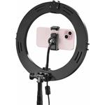 Hama SpotLight FoldUp RGB 102, kruhové LED svetlo 10,2" pre smartfóny, RGB, skladacie