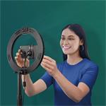 Hama SpotLight FoldUp RGB 102, kruhové LED svetlo 10,2" pre smartfóny, RGB, skladacie