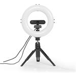 Hama SpotLight Smart 80 II, kruhové LED svetlo 8", držiak mobilu, diaľková spúšť, stolný statív