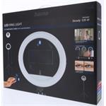 Hama SpotLight Steady 120 III, kruhové LED svetlo 12" pre smartfóny, Bluetooth spúšť, statív