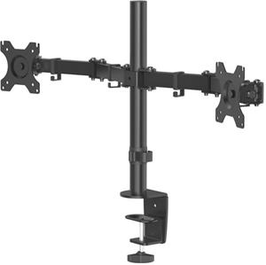 Hama stolný držiak pre dva monitory 32" Standard, 2 ramená