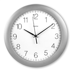 Hama Tenerife, nástenné hodiny, rádiový signál, priemer 30 cm, strieborné