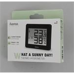 Hama TH-130 teplomer/vlhkomer, čierny