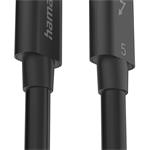 Hama Thunderbolt 5 kábel, USB-C, 1 m, 80 Gb/s, 240 W