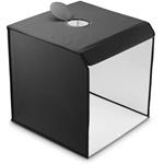 Hama ToGo, mini foto štúdio, prenosné, skladacie, s LED svetlom, farebnými pozadiami, 50x50 cm