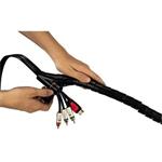 Hama trubica pre vedenie káblov, 2,5 m, 20 mm, čierna