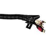 Hama trubica pre vedenie káblov, 2,5 m, 20 mm, čierna