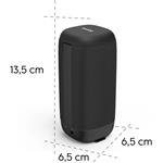 Hama Tube 4.0, Bluetooth reproduktor, 3,5 W, AUX-in, USB-C, čierny