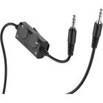 Hama TV slúchadlá, dlhý kábel, L/P ovládanie hlasitosti