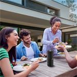 Hama Twin 4.0, Bluetooth reproduktor, rozdeliteľný na 2, TWS, vodeodolný, IP67, 30 W, čierny