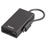 Hama USB 2.0 OTG Hub, čítačka kariet pre smartfón/tablet/notebook/PC