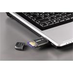 Hama USB 2.0 SD/MMC, čítačka kariet, antracit
