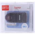 Hama USB 3.0 čítačka kariet, SD/microSD, antracitová