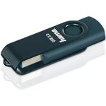 Hama USB 3.0 Flash Drive Rotate, 64 GB, 70 MB/s, petrolejová modrá