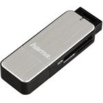 Hama USB 3.0 SD/microSD, čítačka kariet, strieborná