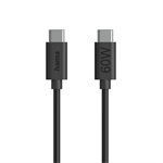 Hama USB-C 2.0 kábel, 1,2 m, Ecosential, 100W, čierny