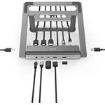 Hama USB-C dokovacia stanica a stojan pre notebook Connect2Office Stand, 12 portov