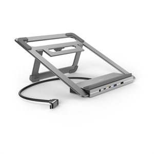 Hama USB-C dokovacia stanica a stojan pre notebook Connect2Office Stand, 12 portov