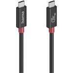 Hama USB-C kábel USB4, 1 m, 80 Gb/s, 240 W