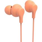 Hama USB-C slúchadlá s mikrofónom Curly, štuple, oranžová