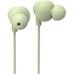 Hama USB-C slúchadlá s mikrofónom Curly, štuple, zelená