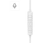 Hama USB-C slúchadlá s mikrofónom Fun C, uzavreté, biele