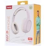 Hama USB-C slúchadlá s mikrofónom Fun C, uzavreté, biele