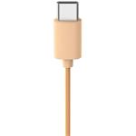Hama USB-C slúchadlá s mikrofónom Fun C, uzavreté, oranžové