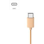 Hama USB-C slúchadlá s mikrofónom Fun C, uzavreté, oranžové