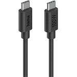 Hama USB-C / USB-C kábel, 1,2 m, 100 W, Ecosential