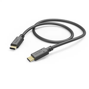 Hama USB-C / USB-C kábel, 1,5 m, 60W, čierny