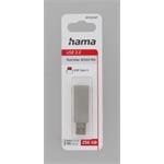 Hama USB flash disk Rotate Pro, USB 3.0, 256 GB, 100 MB/s, strieborný
