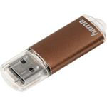 Hama USB FlashPen Laeta, USB 2.0, 32 GB, 10 MB/s, hnedý