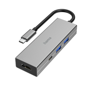 Hama USB hub, multiport, 2x USB-A, USB-C PD, HDMI, USB 3.2 5 Gb/s