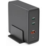 Hama USB nabíjacia stanica GaN, 2x USB-C PD, 1x USB-A QC, 140 W