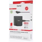 Hama USB nabíjacia stanica GaN, 2x USB-C PD, 1x USB-A QC, 140 W