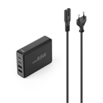 Hama USB nabíjacia stanica GaN, 2x USB-C PD, 2x USB-A QC, 65 W