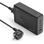 Hama USB nabíjacia stanica GaN, 4x USB-C PD, 1x USB-A QC, 240 W