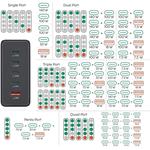 Hama USB nabíjacia stanica GaN, 4x USB-C PD, 1x USB-A QC, 240 W