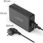 Hama USB nabíjacia stanica GaN, 4x USB-C PD, 1x USB-A QC, 240 W