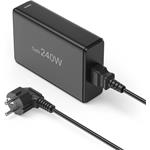 Hama USB nabíjacia stanica GaN, 4x USB-C PD, 1x USB-A QC, 240 W