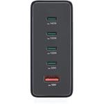 Hama USB nabíjacia stanica GaN, 4x USB-C PD, 1x USB-A QC, 240 W